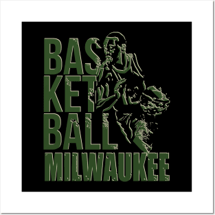 Milwaukee  basketball Posters and Art